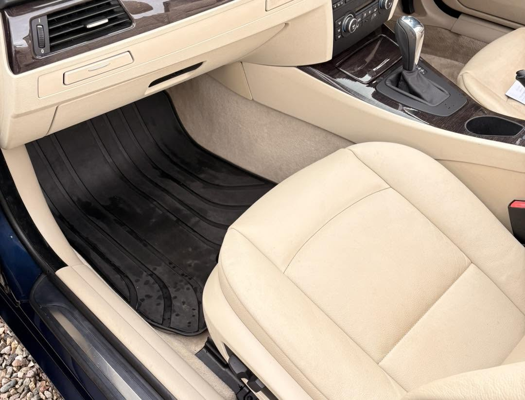 Car interior after cleaning